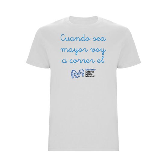 CAMISETA INFANTIL MOVISTAR MADRID MEDIO MARATÓN - PAPÁ