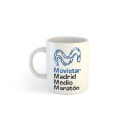TAZA OFICIAL MOVISTAR MADRID MEDIO MARATÓN