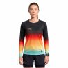 CAMISETA MANGA LARGA RUN&PRO BLACK SUNSET MUJER CAMISETA MANGA LARGA RUN&PRO BLACK SUNSET MUJER
