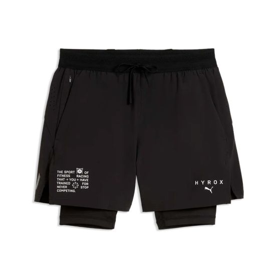 PANTALÓN CORTO PUMA PWRMODE 2IN1 HYROX