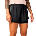 PANTALON CORTO BROOKS CASCADIA 2IN1 MUJER