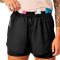 PANTALON CORTO BROOKS CASCADIA 2IN1 MUJER