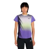 CAMISETA MANGA CORTA NEW BALANCE RACE DAY ULTRA LIGHT PRINTED MUJER
