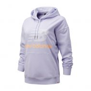 SUDADERA NEW BALANCE ESSENTIALS STACKED LOGO OVERSIZE MUJER