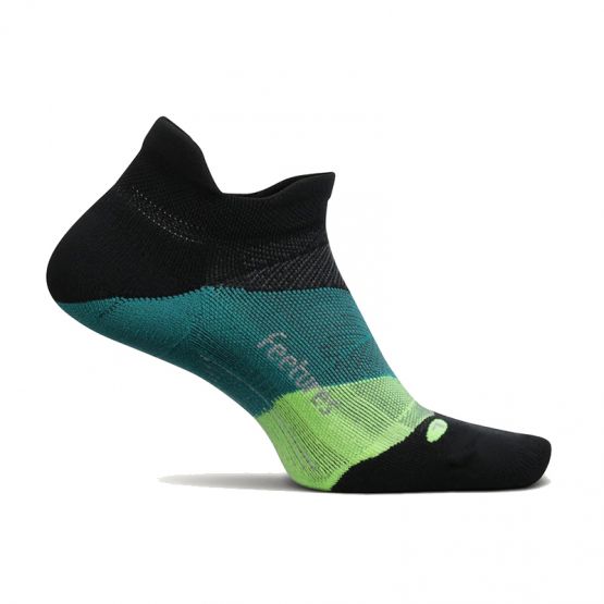 FEETURES CALCETINES ELITE ULTRA LIGHT NO SHOW TAB - BLACK/REFLECTOR