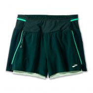 PANTALON CORTO BROOKS HIGH POINT 3" 2IN1 MUJER