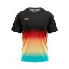 CAMISETA MANGA CORTA RUN&PRO BLACK SUNSET MUJER