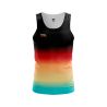 CAMISETA TIRANTES RUN&PRO BLACK SUNSET